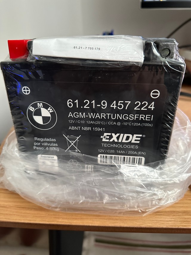 АКБ BMW Exide LTX14 61218389125