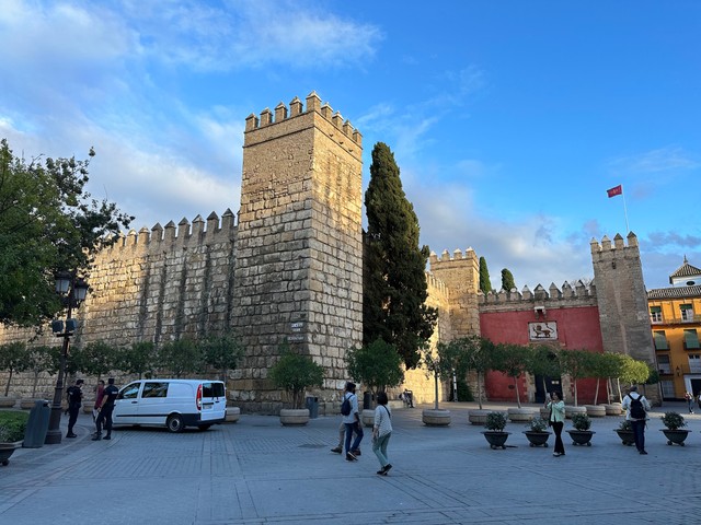 Puerta del León - уваход у каралеўскі палац Real Alcázar de Sevilla